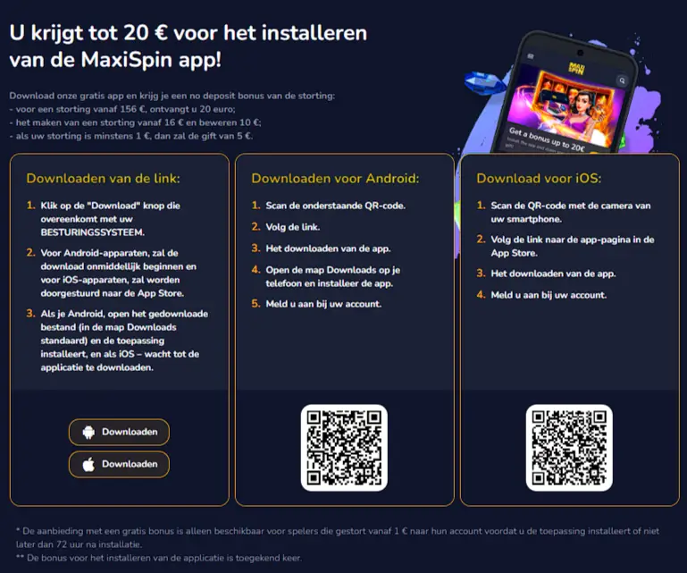 Mobiele versie downloaden
